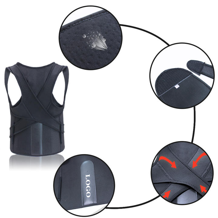Hot selling breathable back support universal kids teenager used posture corrector Direct Supplier Pricing