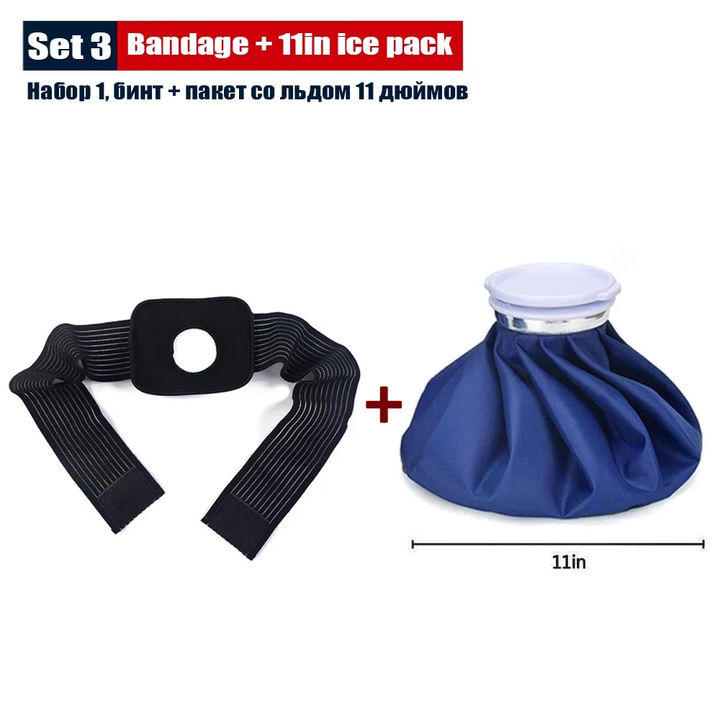 Ice Bag Reusable Fixing Band Bandage  for  Medical Cold Pack Hot Water Bag Injuries