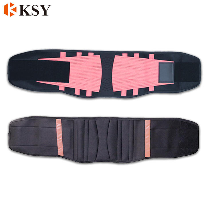 KSY Adjustable Neoprene Waist Protection Wrap Band Back Lumbar Support Brace Women Stomach Sweat Waist Trainer Trimmer Belt Customized Manufacturing Solutions
