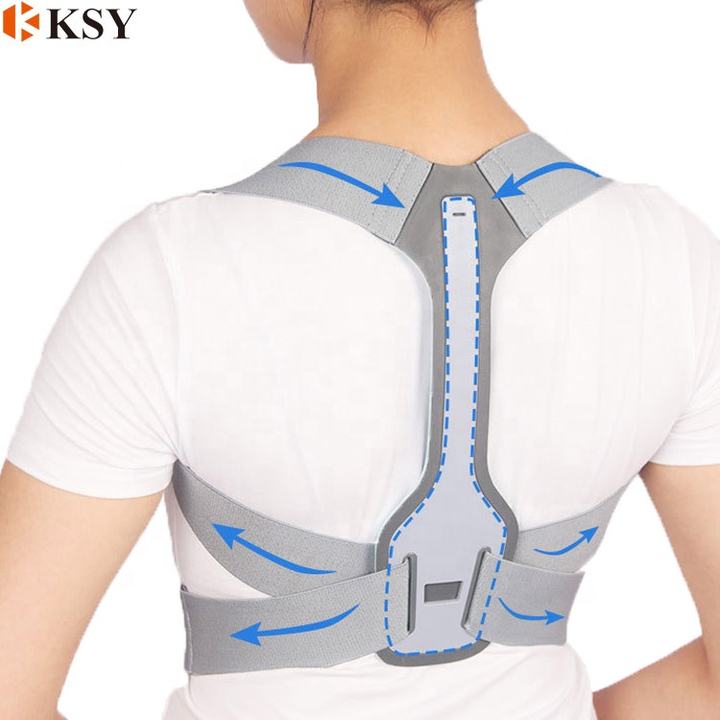 KSY Back Posture Corrector Therapy Spine Support Belt Lumbar Back Posture Correction Bandage Industrial Wholesale