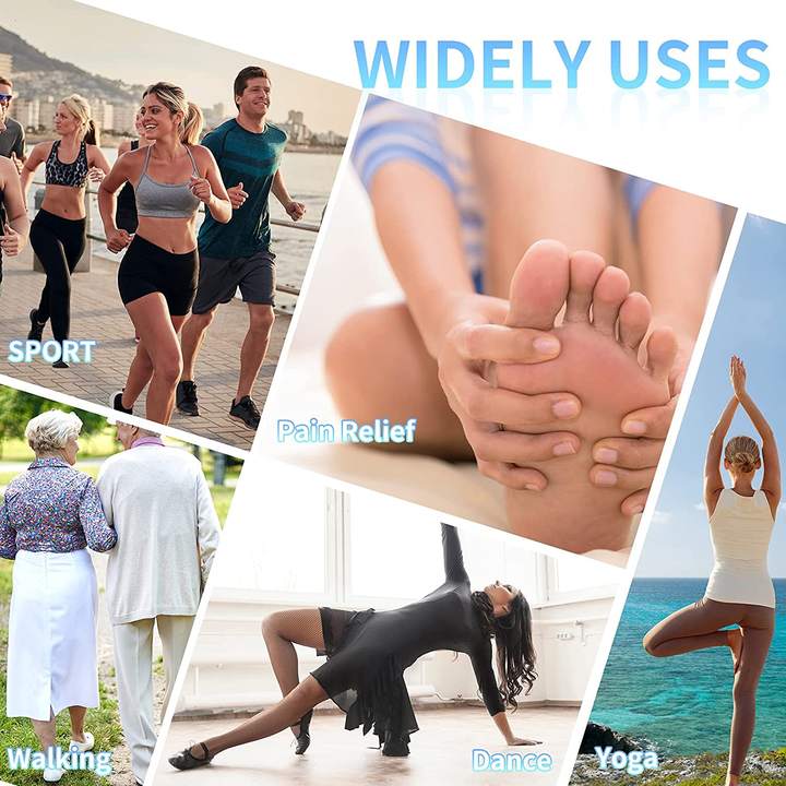 KSY Diabetic Feet care Metatarsal Sleeve Pads Half Toe Bunion Sleeve with Sole Forefoot Gel Pads Rapid Production Solutions Manufacturer
