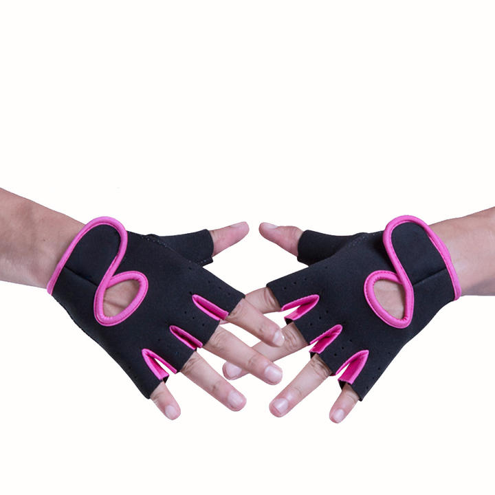 KSY Half Finger Cycling Fitness Gym Weight Lifting Gloves for Women