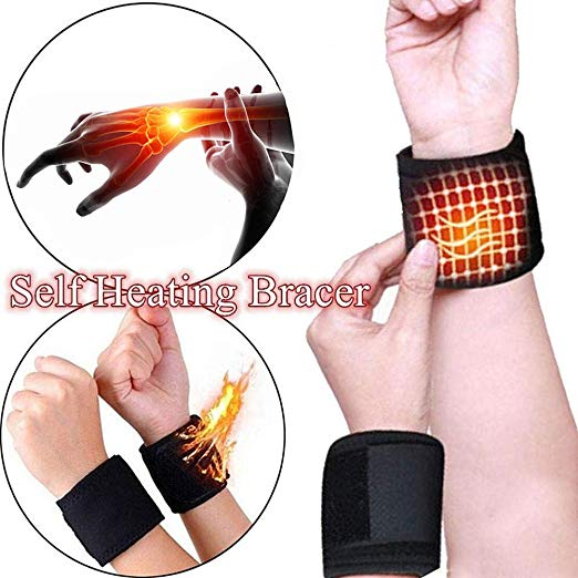 KSY High Quality Tourmaline Protective Adjustable Pain Relief Hand Cotton Wrist Support Brace Bulk Wholesale Chain