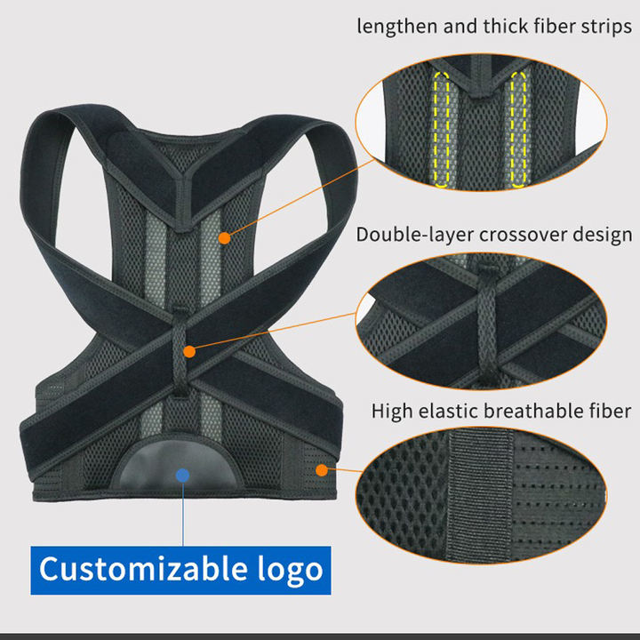 KSY Medical Humpback Girdle Shoulder Posture Corrector Scoliosis Spine Support Lumbar Orthopedic Back Pain Brace Belt Efficient Manufacturing Outlet