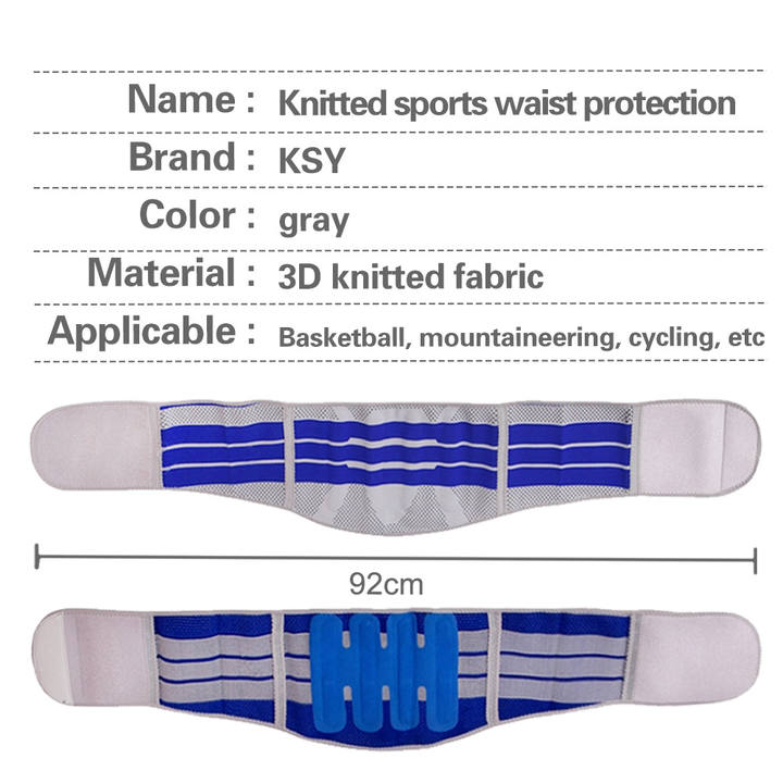 KSY Orthopedic Support Belt Breathable Lumbar Bandage Belt for Lower Back Pain