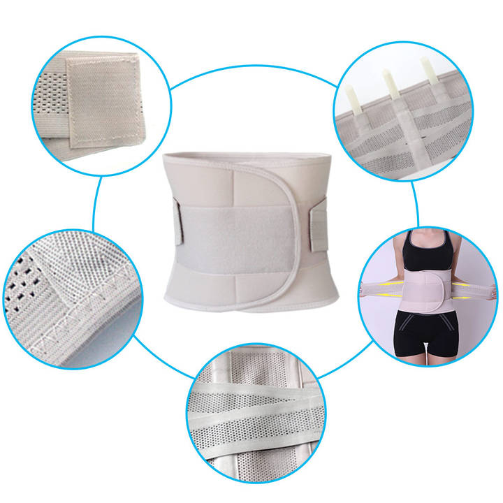 KSY Support Orthopedic Corset Waist Back Support Belt Men Women Breathable Lumbares Ortopedicas Protection Spine Support Belt