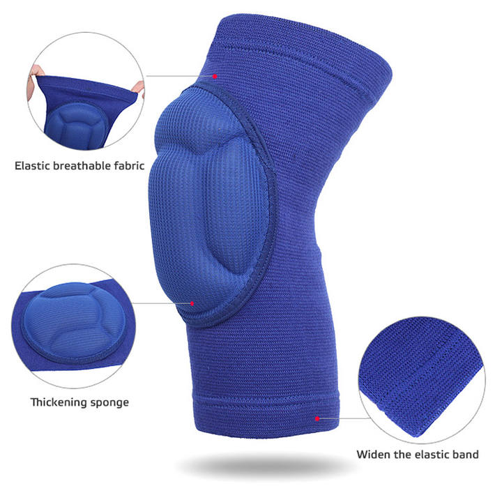 KSY Thickening Football Volleyball Extreme Sports Knee Pads Brace Support Protect Cycling Knee Protector Kneepad rodilleras Factory Wholesale Custom Solutions