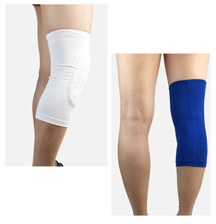 KSY Top Selling Breathable Honeycomb Anti Collision Compression Knee Sleeve Pads Support