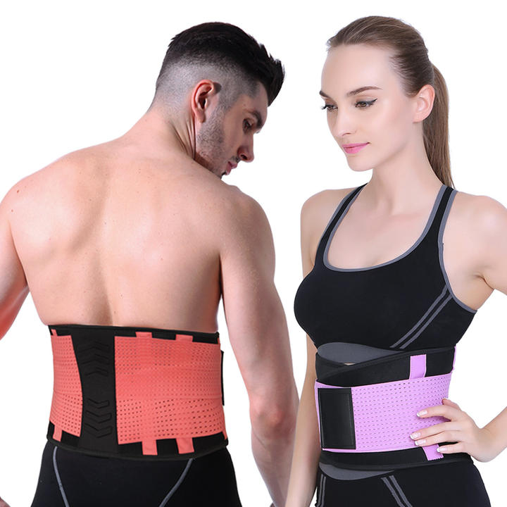 KSY Waist Trainer Belt Slimming Sauna Waist Trainer Brace Back Support Brace For Sports Industrial Bulk Supply