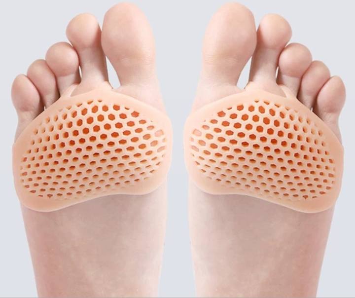 KSY hot sale Gel Pain Relief Cushioning Honeycomb Forefoot Pad Insole Export-Oriented Factory Wholesale
