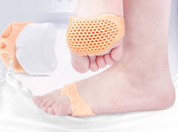 KSY hot sale Gel Pain Relief Cushioning Honeycomb Forefoot Pad Insole Export-Oriented Factory Wholesale