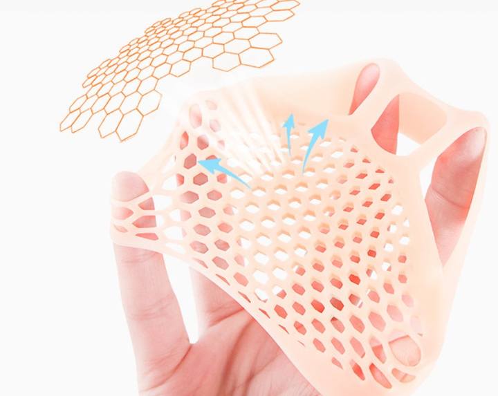 KSY hot sale Gel Pain Relief Cushioning Honeycomb Forefoot Pad Insole Export-Oriented Factory Wholesale