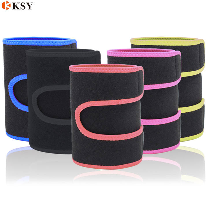 KSY hot selling  neoprene thigh sauna belt Adjustable Sweat Slim Leg Compression Thigh Trimmer Belt for Women Men Contract Manufacturing