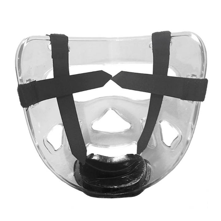 Karate boxing face protector Helmet Mask Detachable Taekwondo face protector transparent protective mask