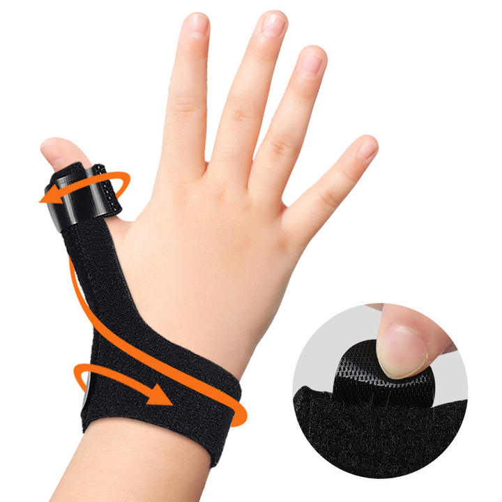 Kids Finger Fixation Band Thumb Clamping Plate Sports Wrist Protector with Aluminum Strip Joint Support Affordable Factory Pricing Partners