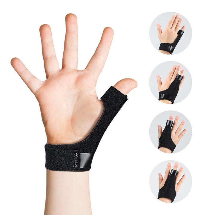 Kids Finger Fixation Band Thumb Clamping Plate Sports Wrist Protector with Aluminum Strip Joint Support Affordable Factory Pricing Partners