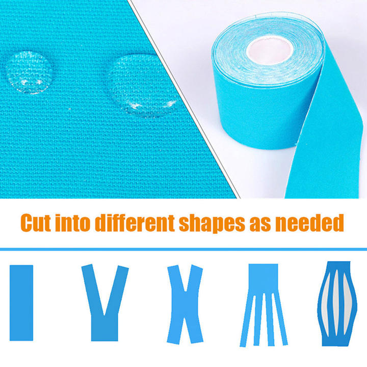 Kinesiology Tape Muscle Bandage Sports Cotton Elastic Adhesive Strain Injury Tape Knee Muscle Pain Relief Custom Manufacturing Custom Solutions