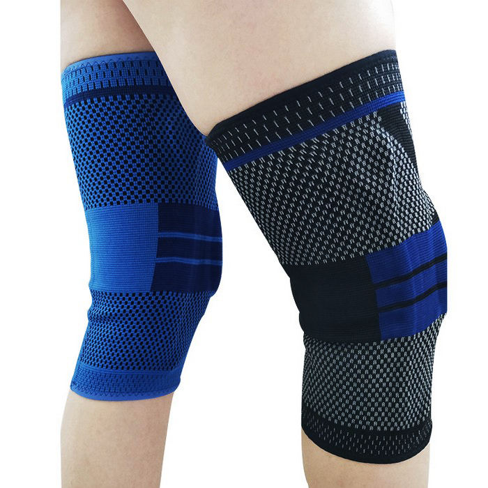 Knee Brace Compression Sleeve Non-Slip Running Hiking Soccer Basketball Tear Arthritis Single Wrap  Knee Pads Industrial Exporter Operations
