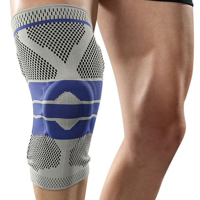 Knee Brace Compression Sleeve Non-Slip Running Hiking Soccer Basketball Tear Arthritis Single Wrap  Knee Pads Industrial Exporter Operations