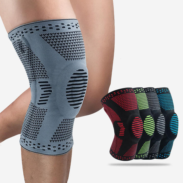 Knee Brace Compression Sleeve Non-Slip Running Hiking Soccer Basketball Tear Arthritis Wrap  Knee protection Pads Wholesale Distribution