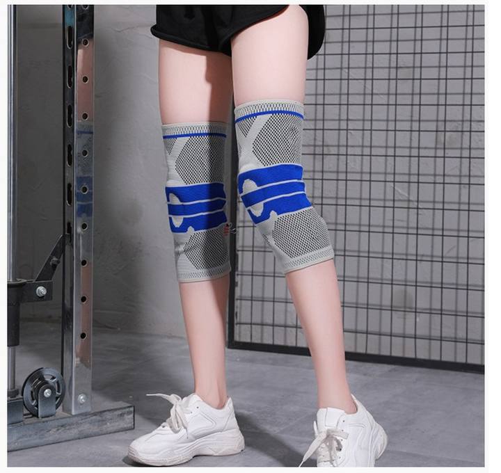Knee Brace Compression Sleeve Support for Men & Women Knee Wraps Patella Stabilizer with Silicone Gel Spring Pad Customized Manufacturing Solutions