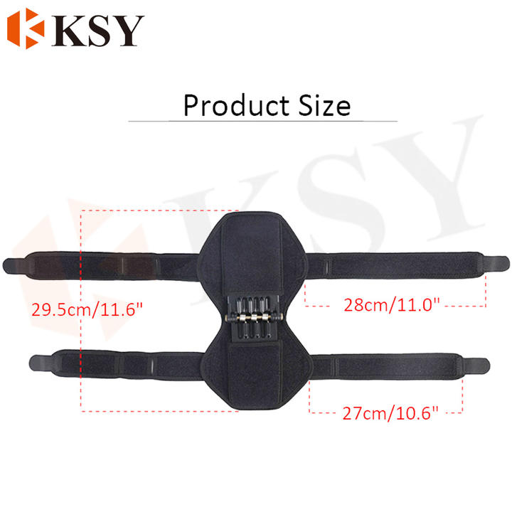 Knee Protection Booster Pads Lift Joint Support Powerful Spring Force Old Cold Leg Protection Reinforcement Deep Care Wholesale Distribution