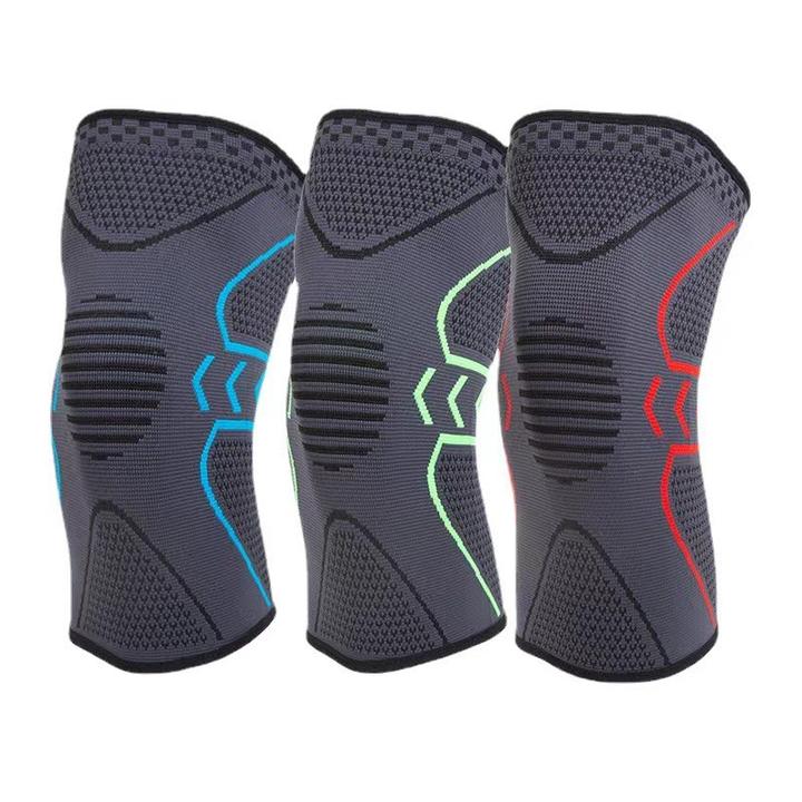 Knitted sports knee brace for mountain running Outdoor sports knee brace Production Wholesale Operations