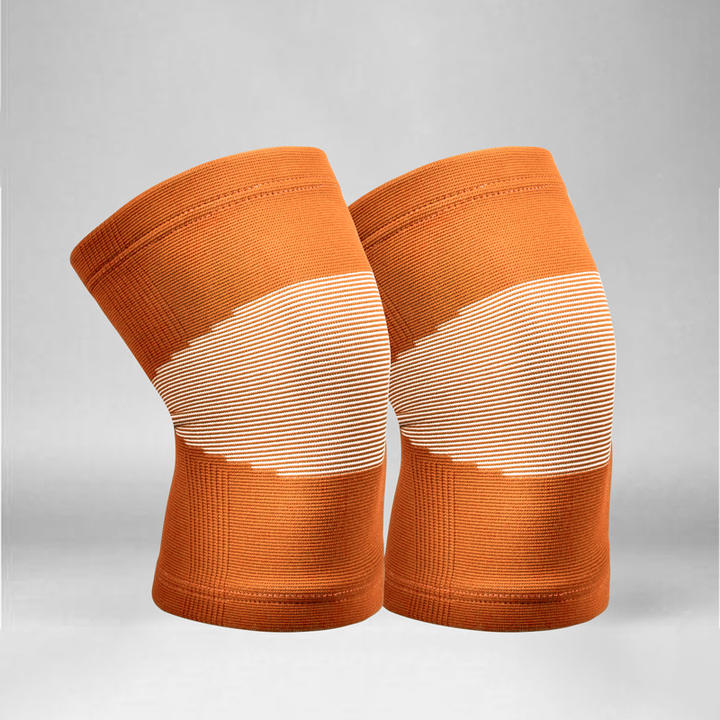 Knitted sports knee brace for mountain running Outdoor sports knee protector brace sleeve