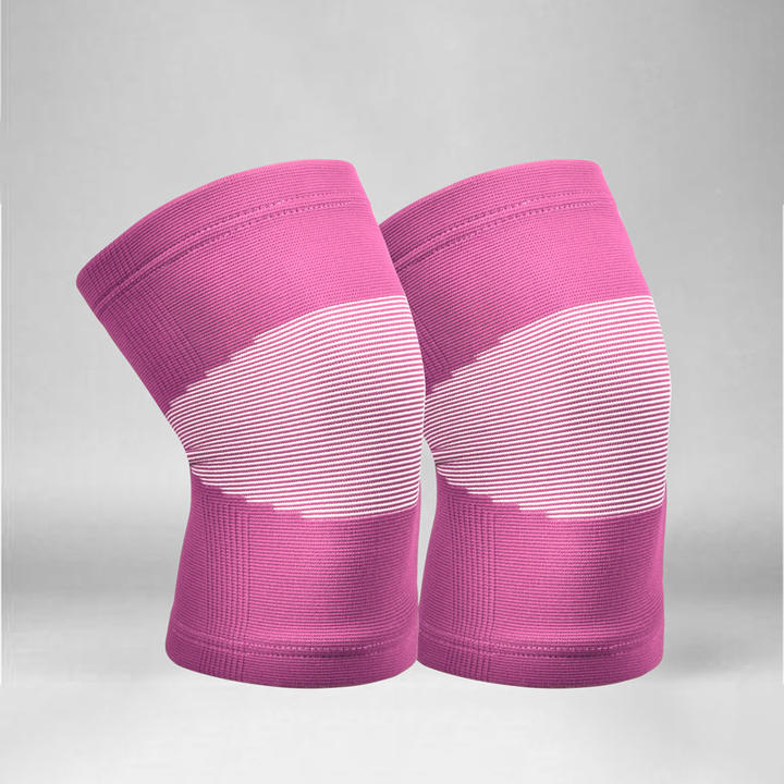 Knitted sports knee brace for mountain running Outdoor sports knee protector brace sleeve