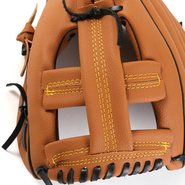 Leather Softball Match Baseball Mitt Equipment Outfield Gloves