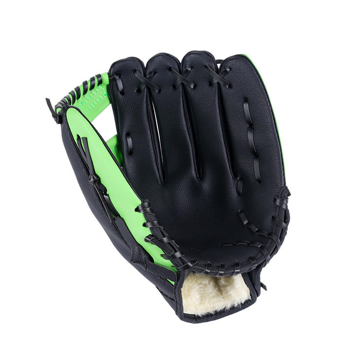 Leather Softball Match Baseball Mitt Equipment Outfield Gloves