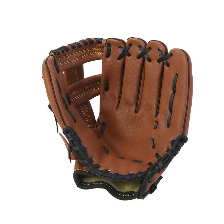 Leather Softball Match Baseball Mitt Equipment Outfield Gloves