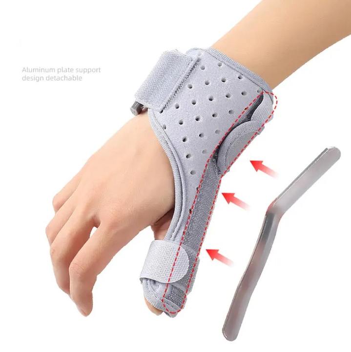Lightweight Breathable Sports Medicine Adjust Thumb Stabilizer Thumb Support Brace Discount Wholesale Direct