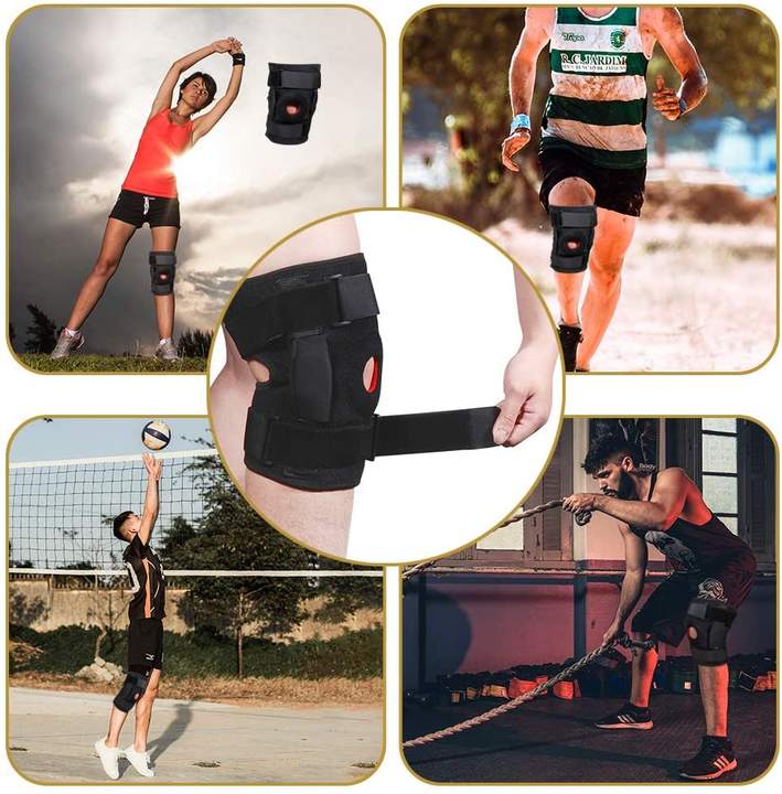 Long Knee Sleeve Patella Guard Elastic Sports Leg Knee Support Brace Wrap Protector Mass Wholesale Innovation