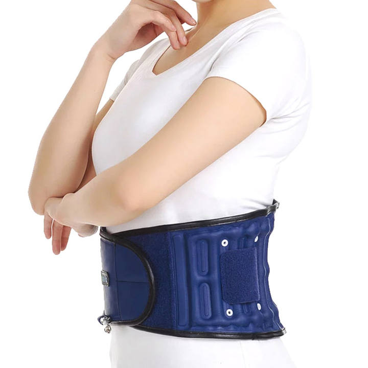 Lumbar Decompression Brace Spinal Air Traction Belt For Lower Back Pain Relief and Lumbar Support