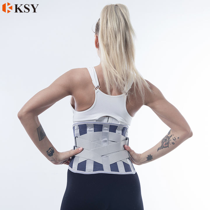 Lumbar Support Belt Disc Herniation Orthopedic Medical Strain Pain Relief Corset For Back Spine Decompression Back Belt Brace China OEM Supplier