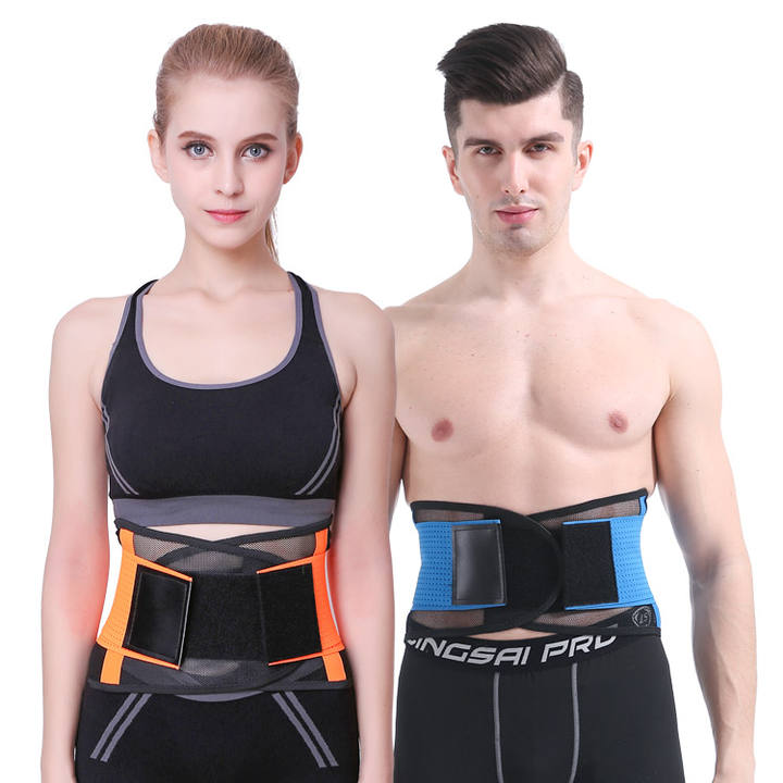 Lumbar Support Elastic Breathable Spandex Back Support Belt Snatch Back Braces Waist Support