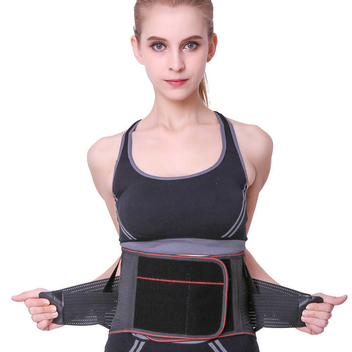 Lumbar Support Elastic Breathable Spandex Snatch Back Braces Waist Support