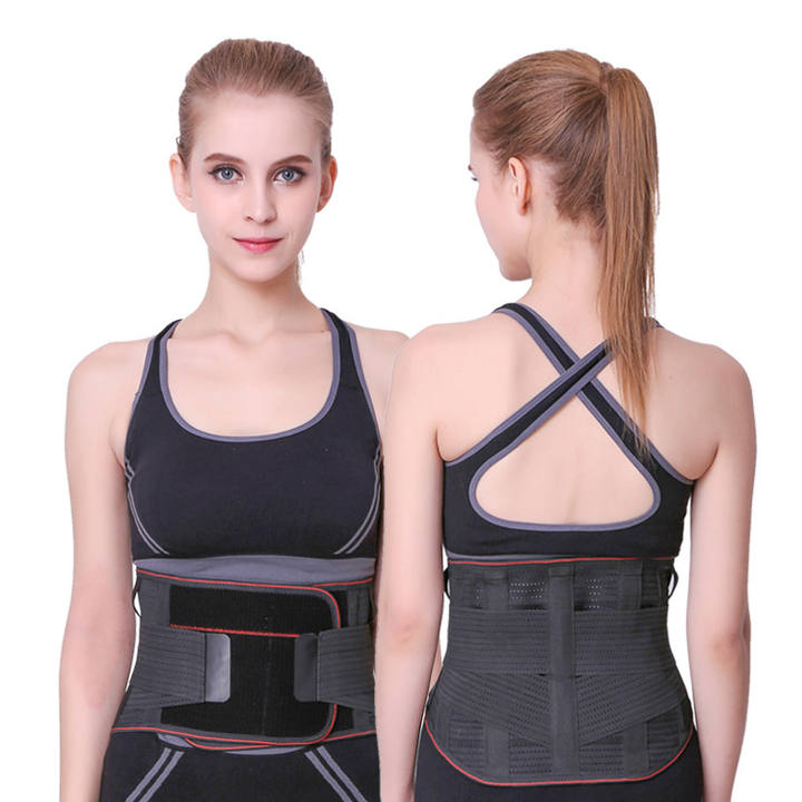 Lumbar Support Elastic Breathable Spandex Snatch Back Braces Waist Support