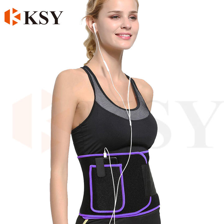 Lumbar Support Neoprene Wrap Belly Fat Slimming Stomach Band Waist Trainer for Weight Loss Sweat Belt Industrial Wholesale Pricing Wholesale