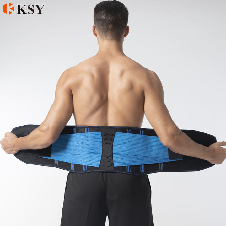 Lumbar abs plastic boned support elastic fitness exercise best belly waist trimmer trainer belt for girls ladies women men