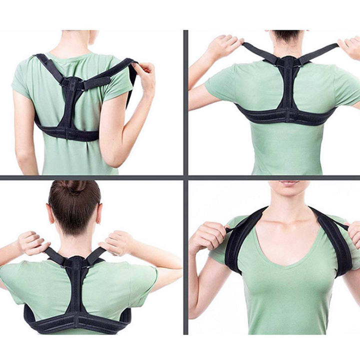 Male Female Adjustable Posture Corrector Corset Lumbar Support Straight Corrector Back Brace Belt