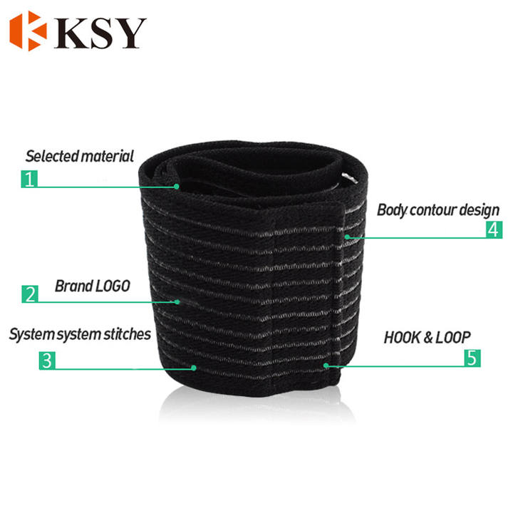 Manufacturer's direct selling wrist protectors with pressure wrapped straps for sports wristbands Discounted Bulk Pricing