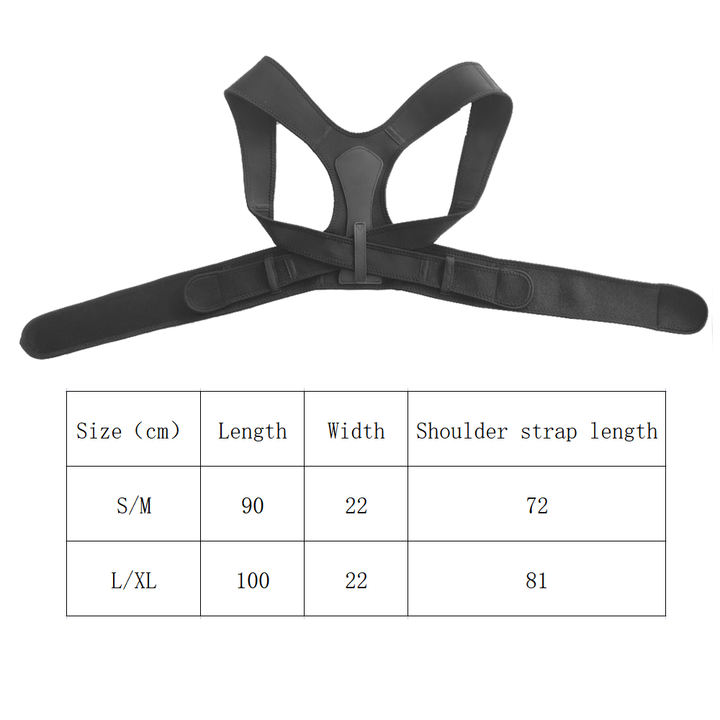 Medical Adjustable Clavicle Posture Corrector body posture correcto Brace Shoulder Lumbar Support Belt China OEM Supplier
