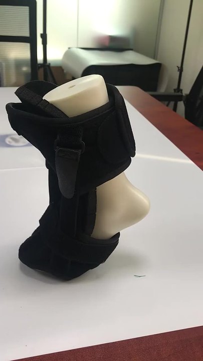 Medical Ankle Foot Orthosis Brace Adjustable Drop Foot Brace Foot Night Splint for Plantar Fasciitis Bulk Wholesale Chain