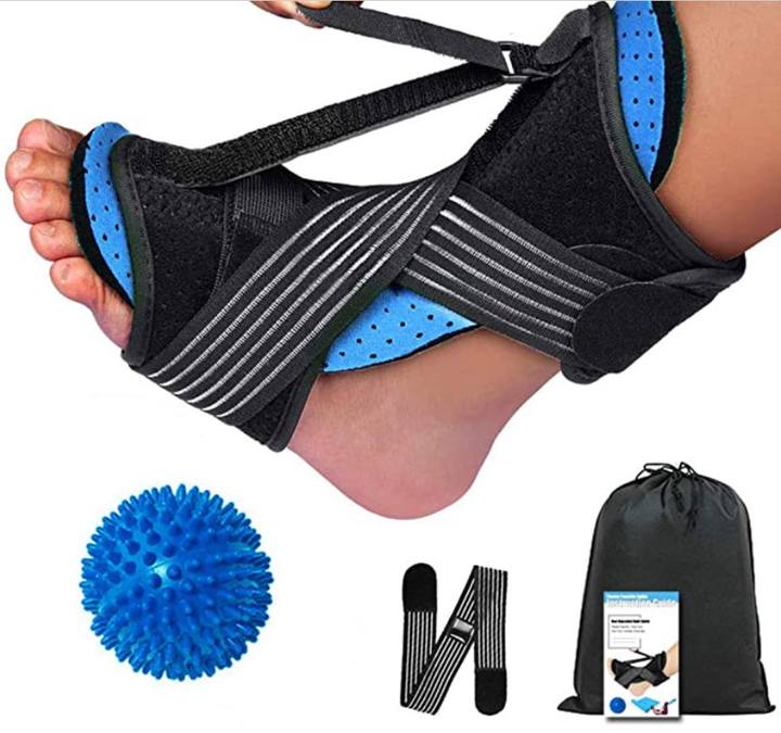 Medical Ankle Foot Orthosis Brace Adjustable Drop Foot Brace Foot Night Splint for Plantar Fasciitis Bulk Wholesale Chain