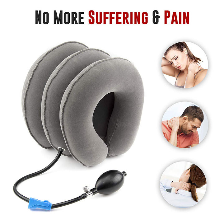 Medical cervical spine tractors Home medical inflatable cervical spine tractors will pin cervical neck guards Bulk Orders