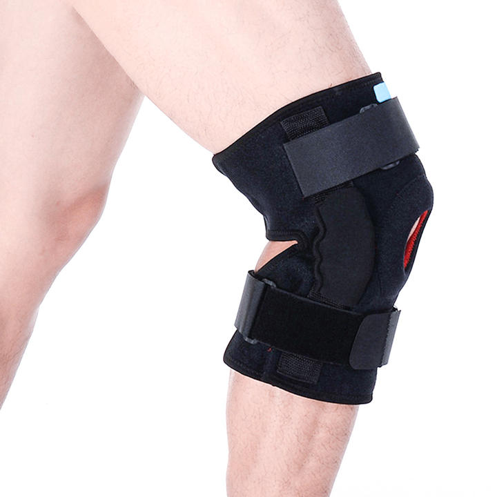 Medical post-op knee support orthopedic Angle Adjustable Rom Neoprene Hinged Knee Brace and Support Direct Factory Wholesale