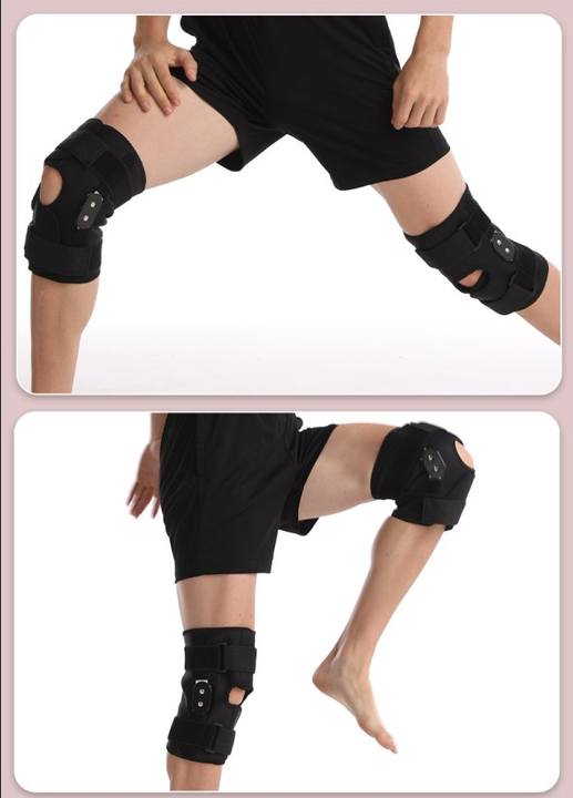 Medical post-op knee support orthopedic Angle Adjustable Rom Neoprene Hinged Knee Brace and Support Direct Factory Wholesale
