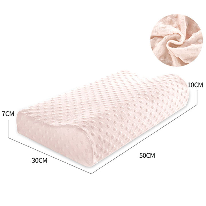 Memory pillow Wave pillow core memory cotton slow rebound health care neck pillow gift China Exporter